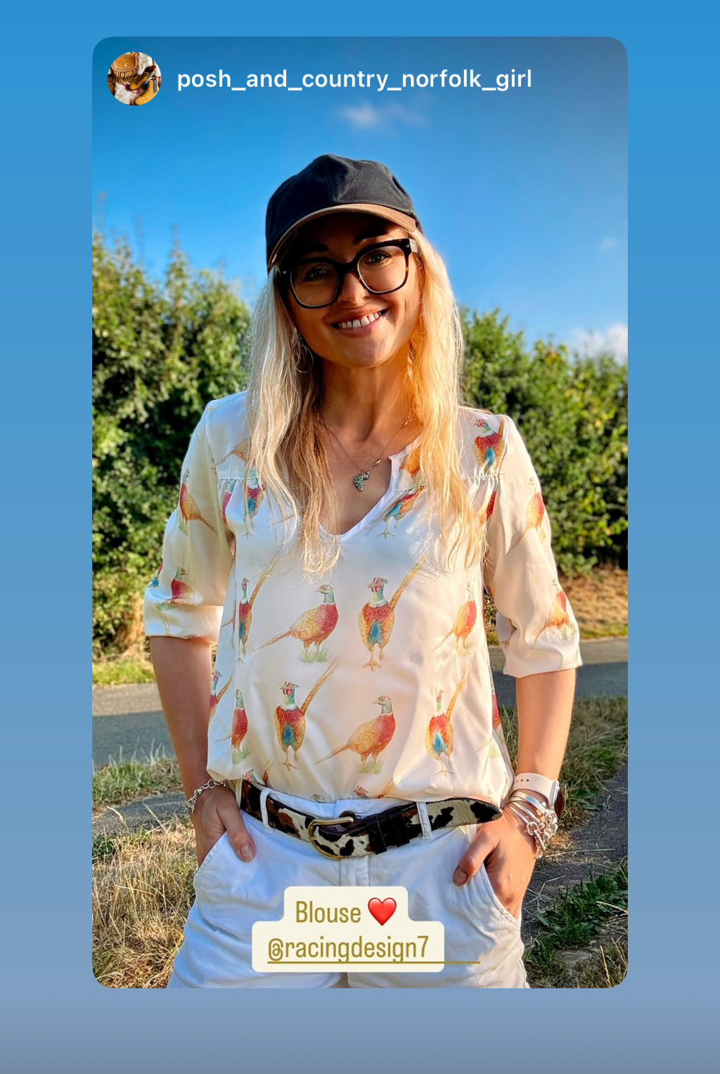 Women's Pheasant Short Sleeved T-shirt