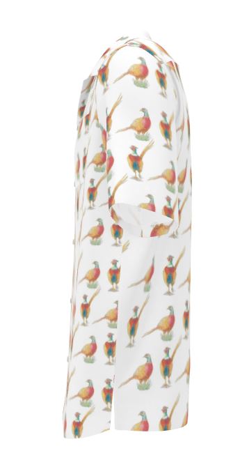 Men's Riviera Shirt White Pheasant Limited Edition