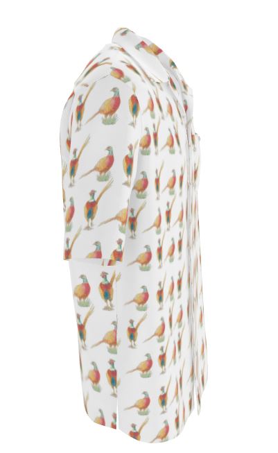 Men's Riviera Shirt White Pheasant Limited Edition